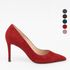 [KUHEE]	Pumps  213011 _ Women's High Heel, Wedding, Party Handmade, Suede_ Made in Korea